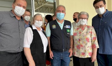 Ministro da Saúde Marcelo Queiroga faz visita ao HSJosé