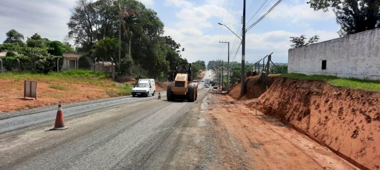 Obras avançam nas Rodovias Alexandre Beloli e João Cirimbelli