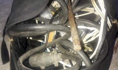 PM prende homem por furto de fios em Criciúma