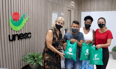 Mestrando indígena da Unesc retorna à vida no campus após um ano de estudo apenas remotos