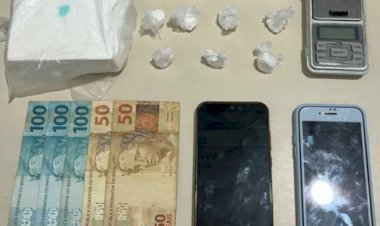 PM flagra  ponto de tele entrega de drogas em bairro de Criciúma