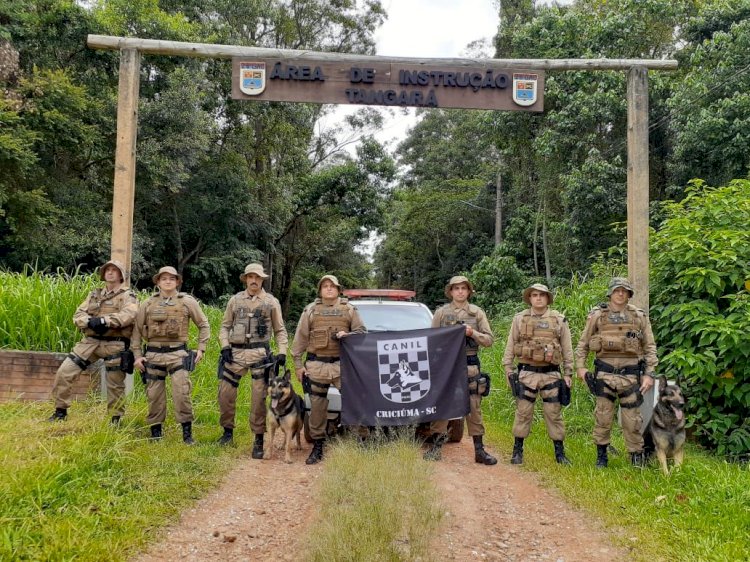 Canil do 9º Batalhão de Polícia Militar de Santa Catarina celebra 19 anos de atividades