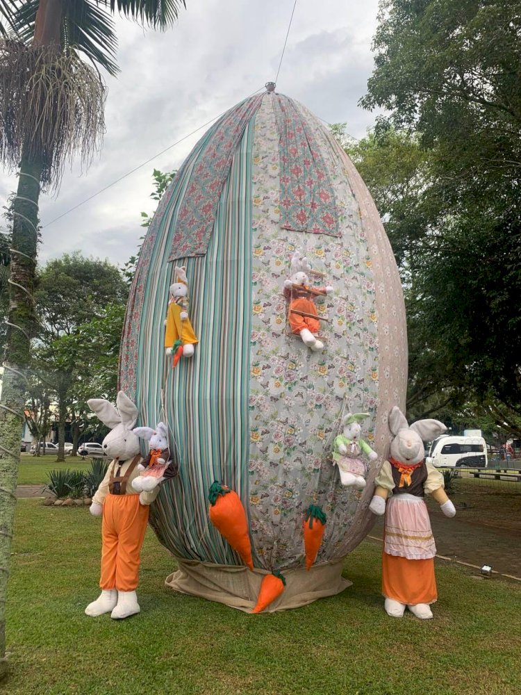 Forquilhinha tem a maior Osterbaum do Sul de Santa Catarina