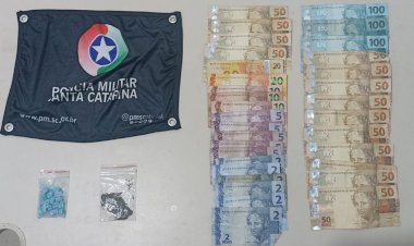 Dupla é detida com ecstasy em  saída de clube em  Criciúma