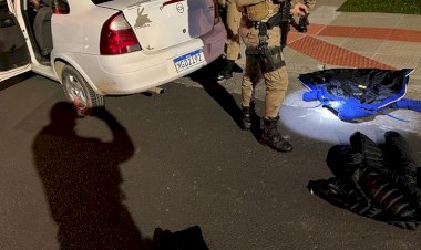 PM prende quadrilha após roubo em Criciúma