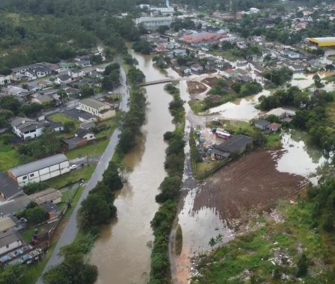 Governo Municipal de Forquilhinha decreta situação de emergência