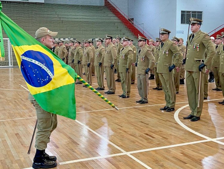 Polícia Milita comemora  com solenidade 187 anos