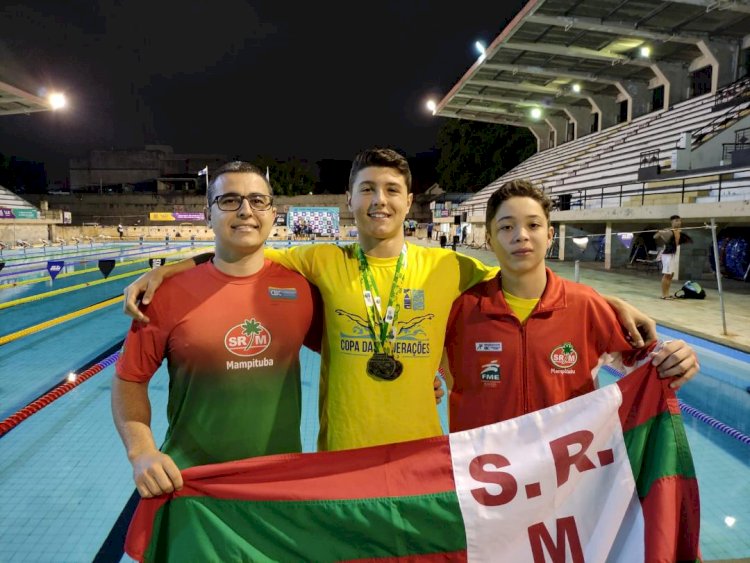 Atleta do Mampituba conquista duas medalhas na Copa das Federações