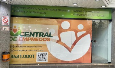 Central do Emprego completa três meses de funcionamento