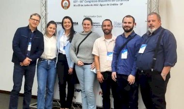 Unesc marca presença no maior Congresso de Cerâmica do Brasil