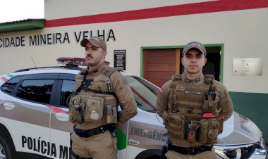 Base da PM na Mineira Velha e Nova