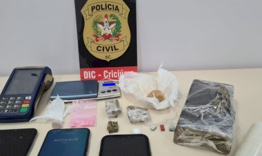 DIC prende traficantes de droga sintética em Criciúma
