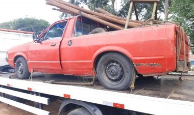 PM prende  dupla em flagrante em Nova Veneza