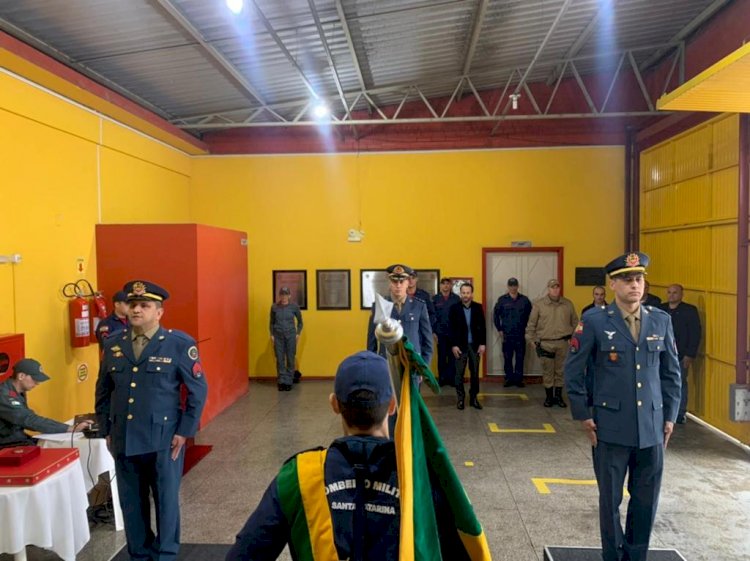 Urussanga: Corpo de Bombeiros Militar conta com novo comandante