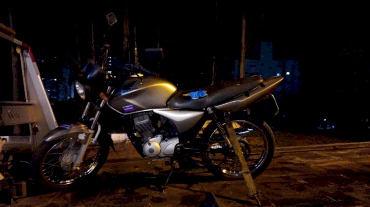 Homem é preso com moto furtada em Criciúma