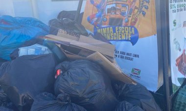 Minha Escola Consciente’ arrecada 52 toneladas de resíduos sólidos no primeiro mês de iniciativa