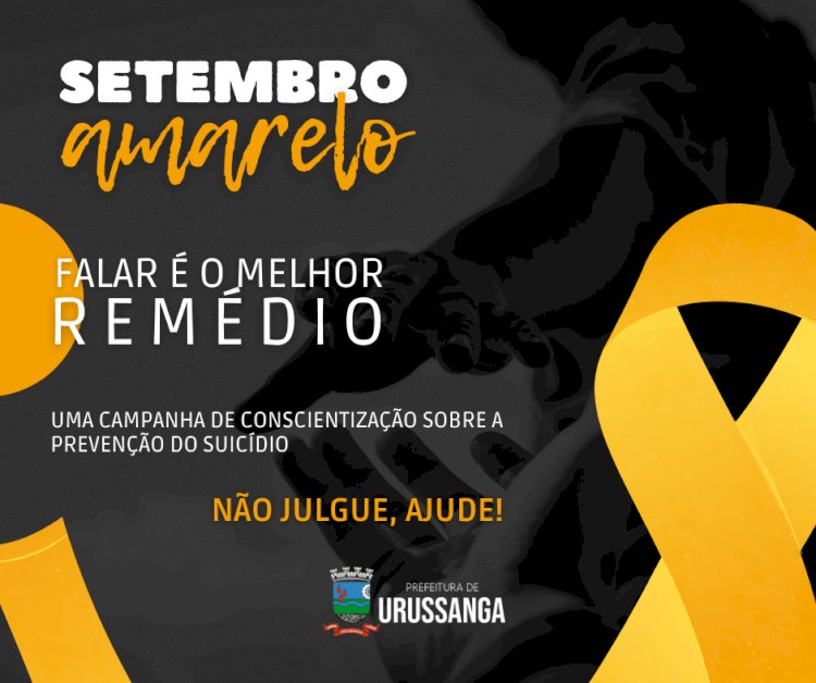 Setembro Amarelo: falar é o melhor remédio