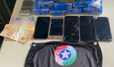 PM prende Quarteto com mais de 3,5 kg de Maconha na Área Industrial no Bairro Mineira Nova