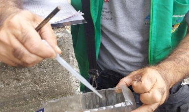 Dia dos Finados: Equipes do CCZ de Criciúma orientam moradores sobre o mosquito Aedes Aegypti