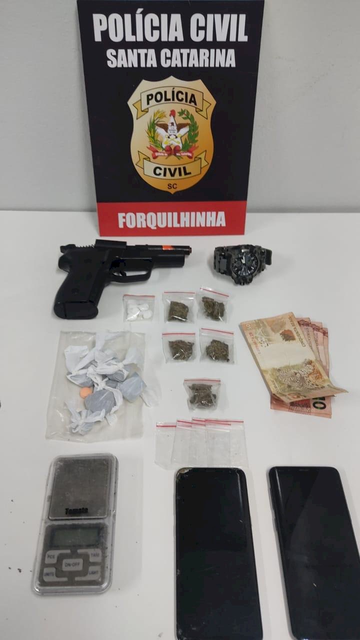 Polícia Civil de Forquilhinha prende autores de roubos