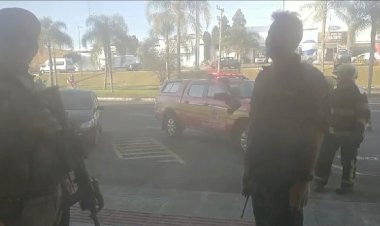 Sistema de segurança da Caixa dispara e mobiliza a Polícia