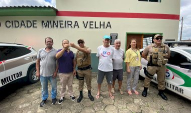 Base de polícia comunitária é instalada no bairro Cidade Mineira Velha