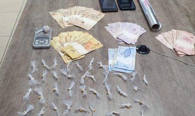 Polícia  de Lauro Müller prende traficante de 21 anos