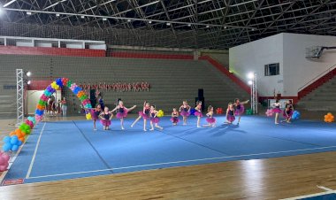 6o Festival de Ginástica Rítmica é realizado em Criciúma