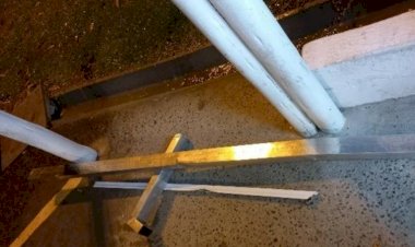 Ladrão de alumínio na UBS é preso pela PM