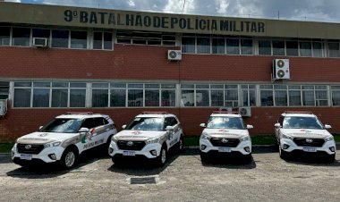 9º BPM de Criciúma recebe doação de novas viaturas