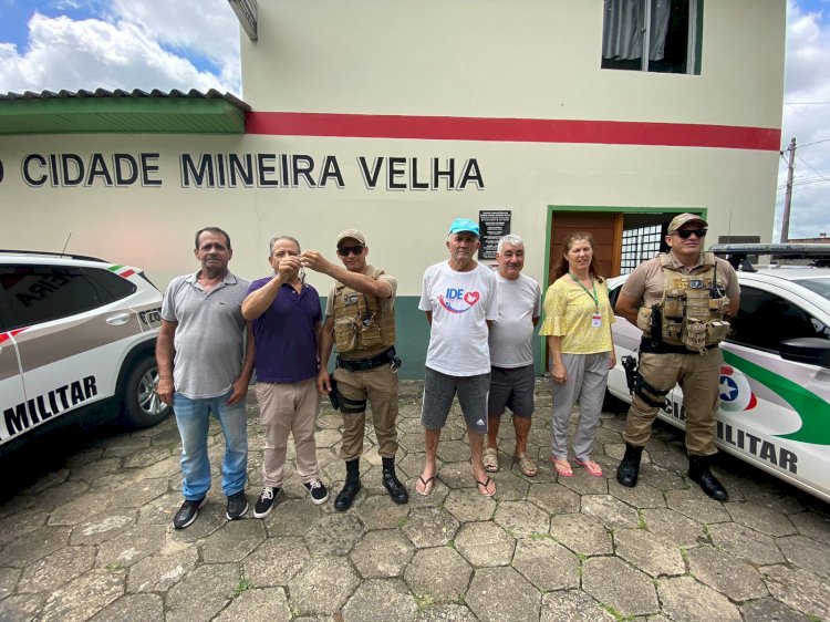 Base de polícia comunitária é instalada no bairro Cidade Mineira Velha