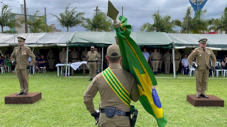 Tenente-coronel Mário Luiz assume o comando do 9ºBPM de Criciúma