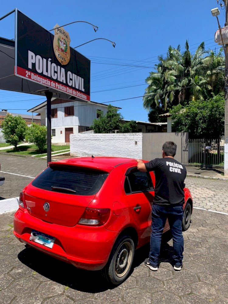 2ª Delegacia de Criciúma recupera carro apropriado por chapeador