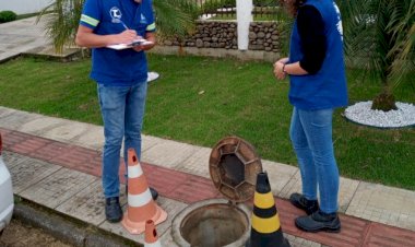 Somente 30% dos imóveis vistoriados apresentam instalações sanitárias dentro do padrão nos bairros São Luiz e Próspera