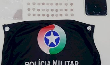 Casal é preso pela PM com comprimido de Ecstasy após saída de CTG