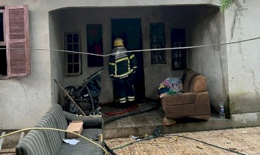 Bombeiros agem rápido e evitam destruição total de residência  no São Francisco