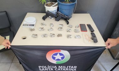 Polícia Militar prende trio após roubo no bairro Milanese em Criciúma