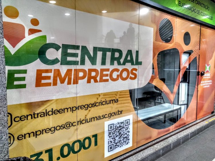 Central de Empregos: uma ponte entre o mercado de trabalho e a população de Criciúma