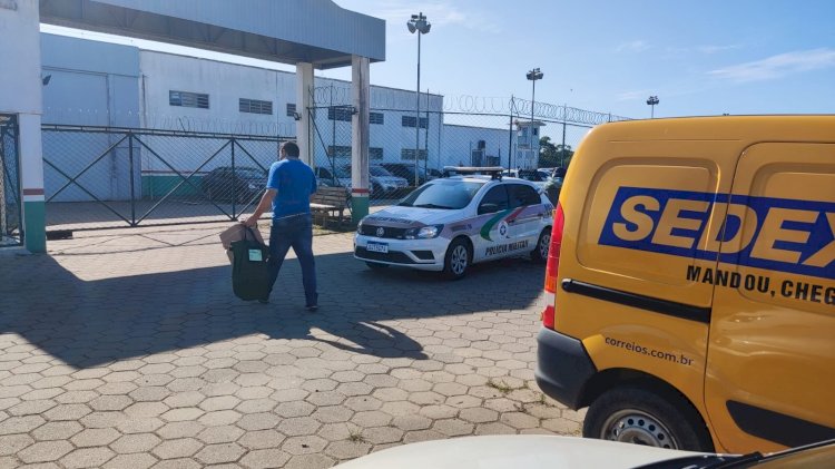 Polícia Militar faz escolta das provas do Enem aplicadas aos apenados