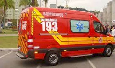 HOMEM INVADE VIATURA DOS BOMBEIROS E TENTA AGREDIR GUARNIÇÃO