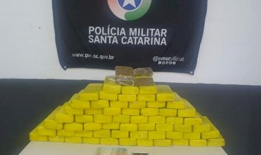 Polícia Militar apreende cerca de 50 kg de Maconha em Ciúma