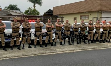 Polícia Militar de Nova Veneza realizou a operação Città Sicura