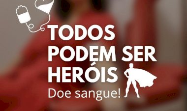 Assistência Social de Criciúma promove campanha ‘Todos podem ser heróis’ para incentivar doação de sangue