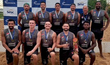 Atletas da FME conquistam destaque na Copa Porto Alegre de Handebol de Praia