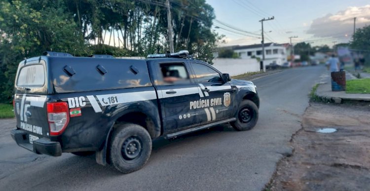 Polícia Civil cumpre mandado de busca no bairro Quarta Linha e realiza prisão em flagrante por tráfico de drogas