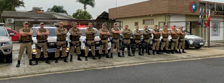 Polícia Militar de Nova Veneza realizou a operação Città Sicura