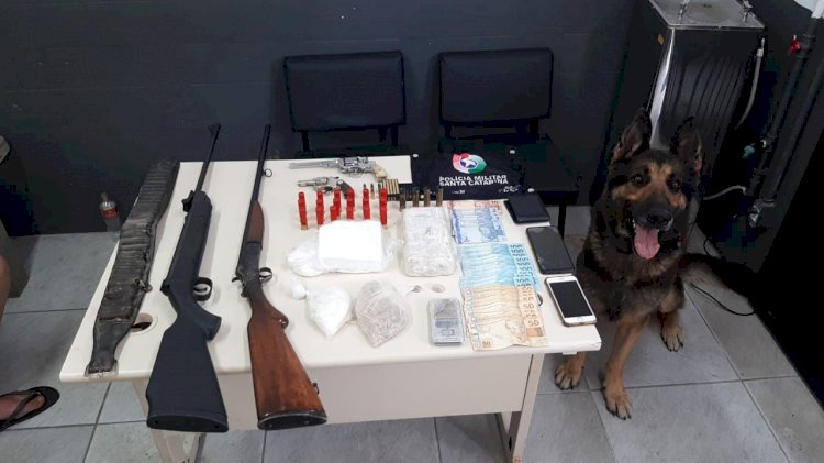 MPSC apresenta recurso buscando prisão preventiva de homem acusado por tráfico de drogas e posse de armas em Criciúma