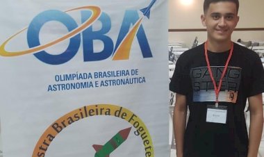Estudante de Criciúma está entre os 40 melhores do Brasil em olimpíada de Astronomia