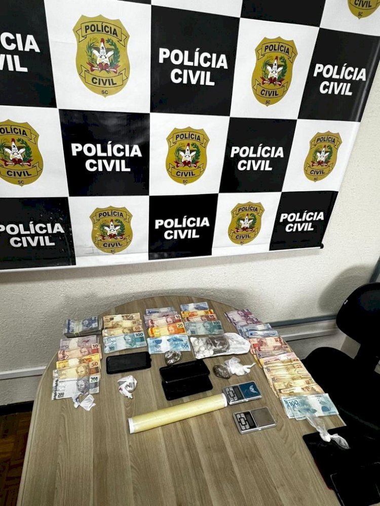 Polícia Civil de Criciúma deflagra operação policial com a finalidade de combater o tráfico de drogas na cidade