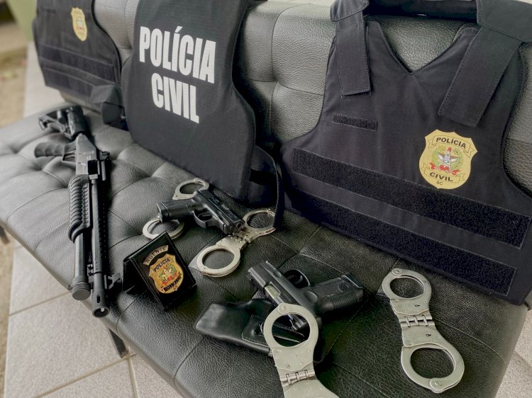 Polícia Civil deflagra operação e prende suspeito de ameaçar vereador de Forquilhinha